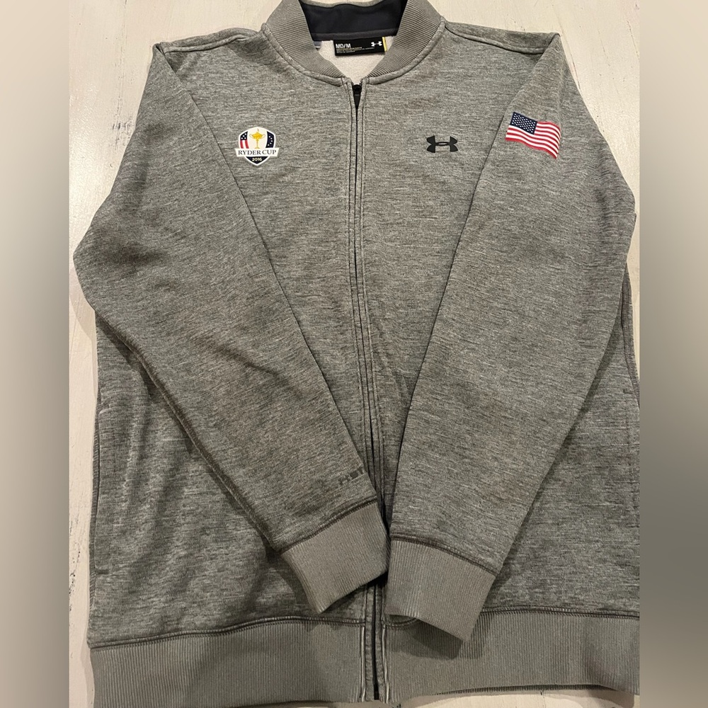 Men’s Under Armour Rider Cup Full Zip Sweatshirt (2016)